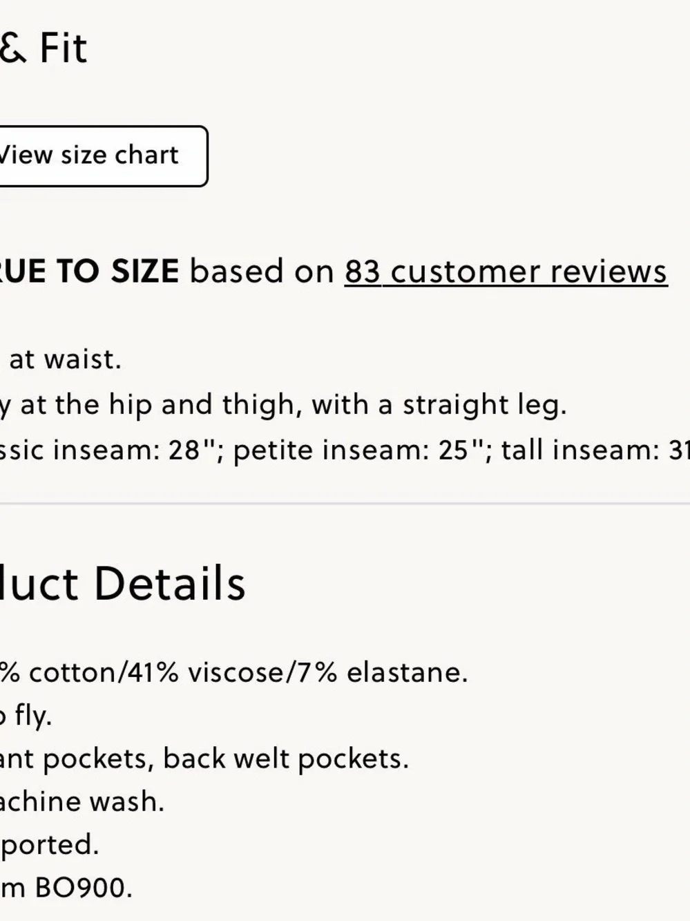 Women’s Black J Crew Kallie Straight-Leg Pants